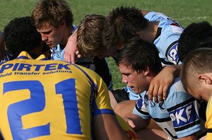 Parramatta Eels v Cronulla Sharks SG Ball rnd 6 action (Photo's : ourfooty media)