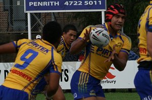 Parramatta Eels v Cronulla Sharks SG Ball rnd 6 action (Photo's : ourfooty media)