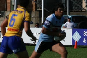 Parramatta Eels v Cronulla Sharks SG Ball rnd 6 action (Photo's : ourfooty media)