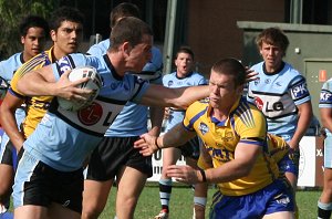 Parramatta Eels v Cronulla Sharks SG Ball rnd 6 action (Photo's : ourfooty media)