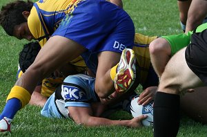 Parramatta Eels v Cronulla Sharks SG Ball rnd 6 action (Photo's : ourfooty media)