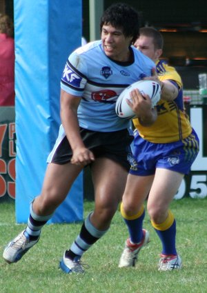 Parramatta Eels v Cronulla Sharks SG Ball rnd 6 action (Photo's : ourfooty media)