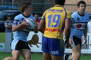 Parramatta Eels v Cronulla Sharks SG Ball rnd 6 action (Photo's : ourfooty media)
