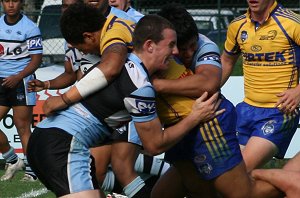 Parramatta Eels v Cronulla Sharks SG Ball rnd 6 action (Photo's : ourfooty media)