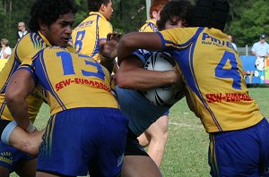 Parramatta Eels v Cronulla Sharks SG Ball rnd 6 action (Photo's : ourfooty media)