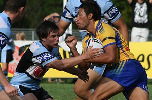 Parramatta Eels v Cronulla Sharks SG Ball rnd 6 action (Photo's : ourfooty media)