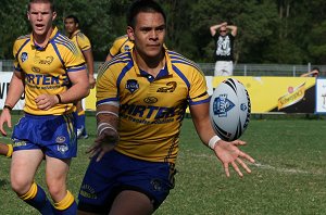 Parramatta Eels v Cronulla Sharks SG Ball rnd 6 action (Photo's : ourfooty media)