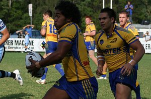 Parramatta Eels v Cronulla Sharks SG Ball rnd 6 action (Photo's : ourfooty media)