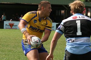 Parramatta Eels v Cronulla Sharks SG Ball rnd 6 action (Photo's : ourfooty media)