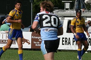 Parramatta Eels v Cronulla Sharks SG Ball rnd 6 action (Photo's : ourfooty media)