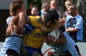 Parramatta Eels v Cronulla Sharks SG Ball rnd 6 action (Photo's : ourfooty media)