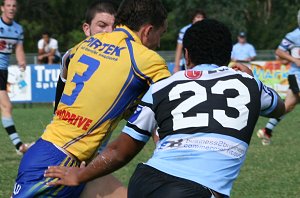 Parramatta Eels v Cronulla Sharks SG Ball rnd 6 action (Photo's : ourfooty media)