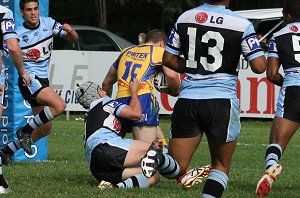 Parramatta Eels v Cronulla Sharks SG Ball rnd 6 action (Photo's : ourfooty media)