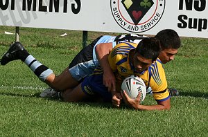 Parramatta Eels v Cronulla Sharks SG Ball rnd 6 action (Photo's : ourfooty media)