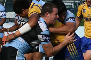 Parramatta Eels v Cronulla Sharks SG Ball rnd 6 action (Photo's : ourfooty media)