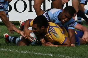 Parramatta Eels v Cronulla Sharks SG Ball rnd 6 action (Photo's : ourfooty media)