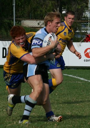 Parramatta Eels v Cronulla Sharks SG Ball rnd 6 action (Photo's : ourfooty media)