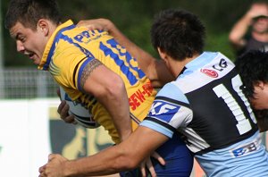 Parramatta Eels v Cronulla Sharks SG Ball rnd 6 action (Photo's : ourfooty media)