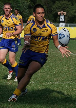Parramatta Eels v Cronulla Sharks SG Ball rnd 6 action (Photo's : ourfooty media)