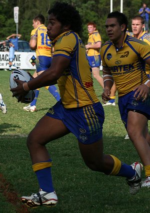 Parramatta Eels v Cronulla Sharks SG Ball rnd 6 action (Photo's : ourfooty media)