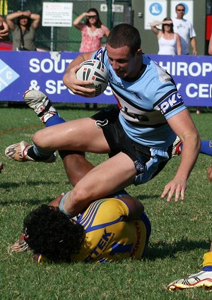 Parramatta Eels v Cronulla Sharks SG Ball rnd 6 action (Photo's : ourfooty media)