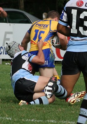 Parramatta Eels v Cronulla Sharks SG Ball rnd 6 action (Photo's : ourfooty media)