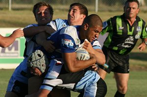 Bulldogs vs Sharks SG Ball trial game at Hammondville Oval