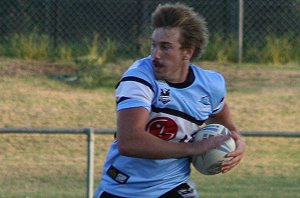 Stewart Mills - Bulldogs vs Sharks SG Ball trial game at Hammondville Oval