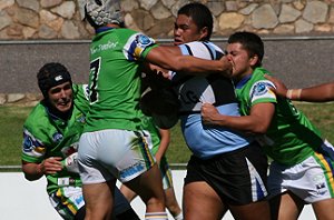SG Ball trial - Raiders vs Sharks