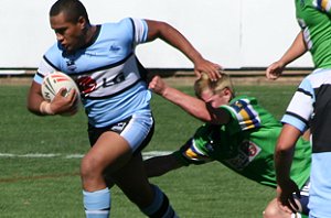 SG Ball trial - Raiders vs Sharks