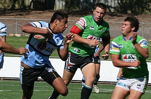 SG Ball trial - Raiders vs Sharks (Photo : ourfooty media)