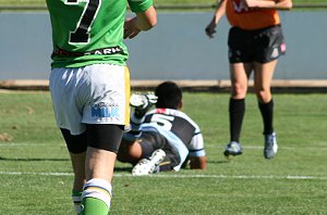 SG Ball trial - Raiders vs Sharks (Photo : ourfooty media)
