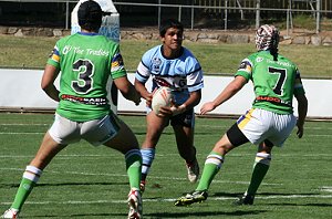 SG Ball trial - Raiders vs Sharks (Photo : ourfooty media)