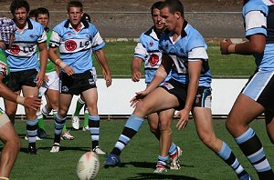 SG Ball trial game - Raiders vs Sharks (Photo : ourfooty media)