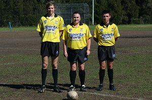 sam waller & cameron paddy ref's - De La Salle v Sutherland U17B's in ACTION (Photo's : ourfootymedia)