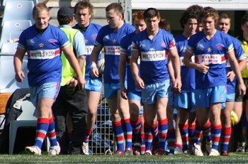 2010 U17A Preliminary Final - De La Salle v Engadine Dragons action (Photo : ourfootymedia)