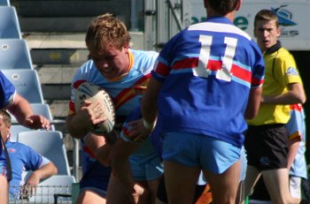 2010 U17A Preliminary Final - De La Salle v Engadine Dragons action (Photo : ourfootymedia)