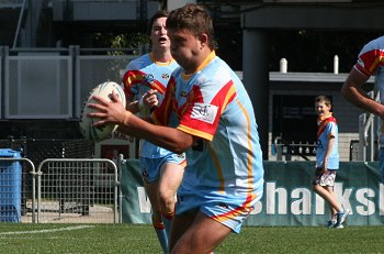 2010 U17A Preliminary Final - De La Salle v Engadine Dragons action (Photo : ourfootymedia)