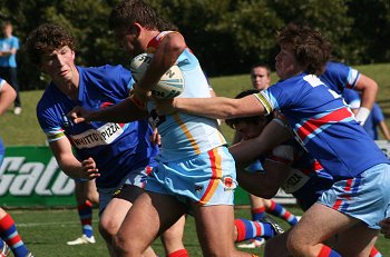 2010 U17A Preliminary Final - De La Salle v Engadine Dragons action (Photo : ourfootymedia)