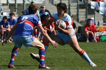 2010 U17A Preliminary Final - De La Salle v Engadine Dragons action (Photo : ourfootymedia)