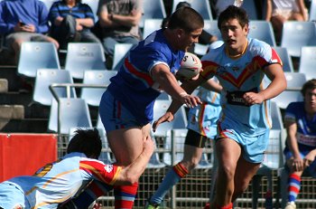 2010 U17A Preliminary Final - De La Salle v Engadine Dragons action (Photo : ourfootymedia)