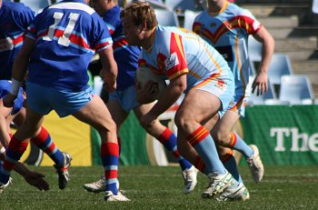 2010 U17A Preliminary Final - De La Salle v Engadine Dragons action (Photo : ourfootymedia)