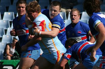 2010 U17A Preliminary Final - De La Salle v Engadine Dragons action (Photo : ourfootymedia)