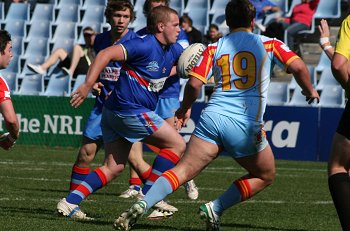 2010 U17A Preliminary Final - De La Salle v Engadine Dragons action (Photo : ourfootymedia)