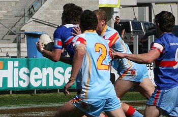 2010 U17A Preliminary Final - De La Salle v Engadine Dragons action (Photo : ourfootymedia)