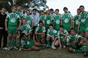 De La Salle & Gymea Gorilla Under 17a's Team Photo (Photo's : ourfootymedia)