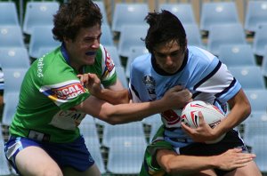 Sharks v Raiders Matty's Cup trial 23 jan @ Shark Park (photo's : ourfootymedia)