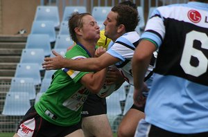 Sharks v Raiders Matty's Cup trial 23 jan @ Shark Park (photo's : ourfootymedia)