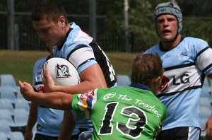 Sharks v Raiders Matty's Cup trial 23 jan @ Shark Park (photo's : ourfootymedia)