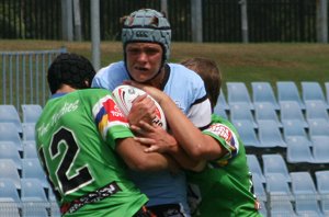 Sharks v Raiders Matty's Cup trial 23 jan @ Shark Park (photo's : ourfootymedia)